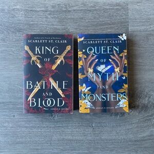 BUNDLE King of Battle and Blood; Queen of Myth and Monsters